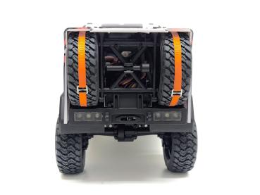 Hobby Plus 1:18 "DKR-4 Fortis" Rally Truck brushed RTR - White